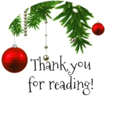 christmas thanks for reading